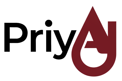 PriyAI Logo Black